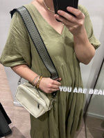 Bag Strap - Black/Gold Stripe