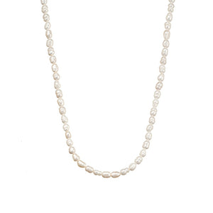 Allure Fresh Water Rice Pearl Necklace
