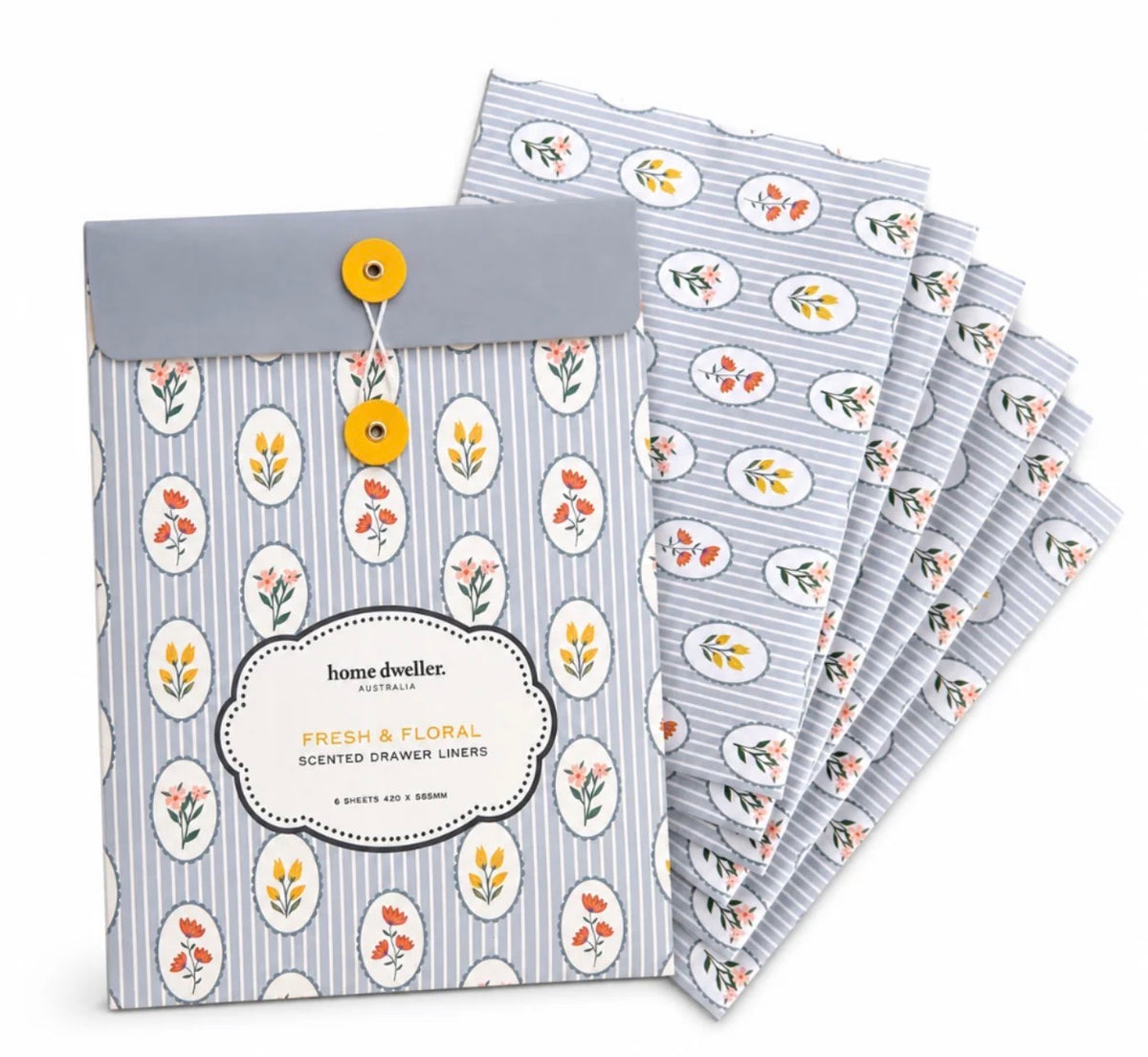 Scented Drawer Liner - Fresh & Floral