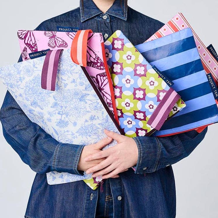Large Zip Pouch – Wallpaper
