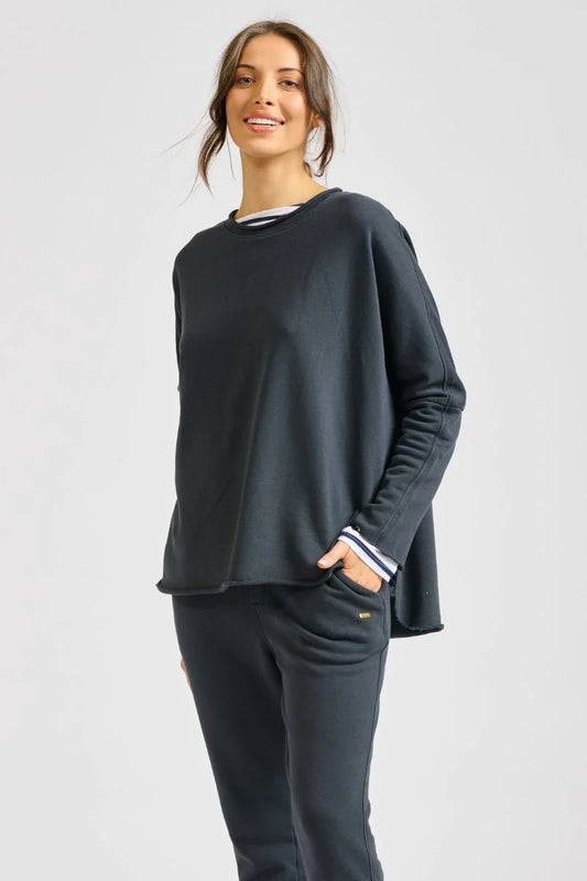 Raw Sweatshirt - Black