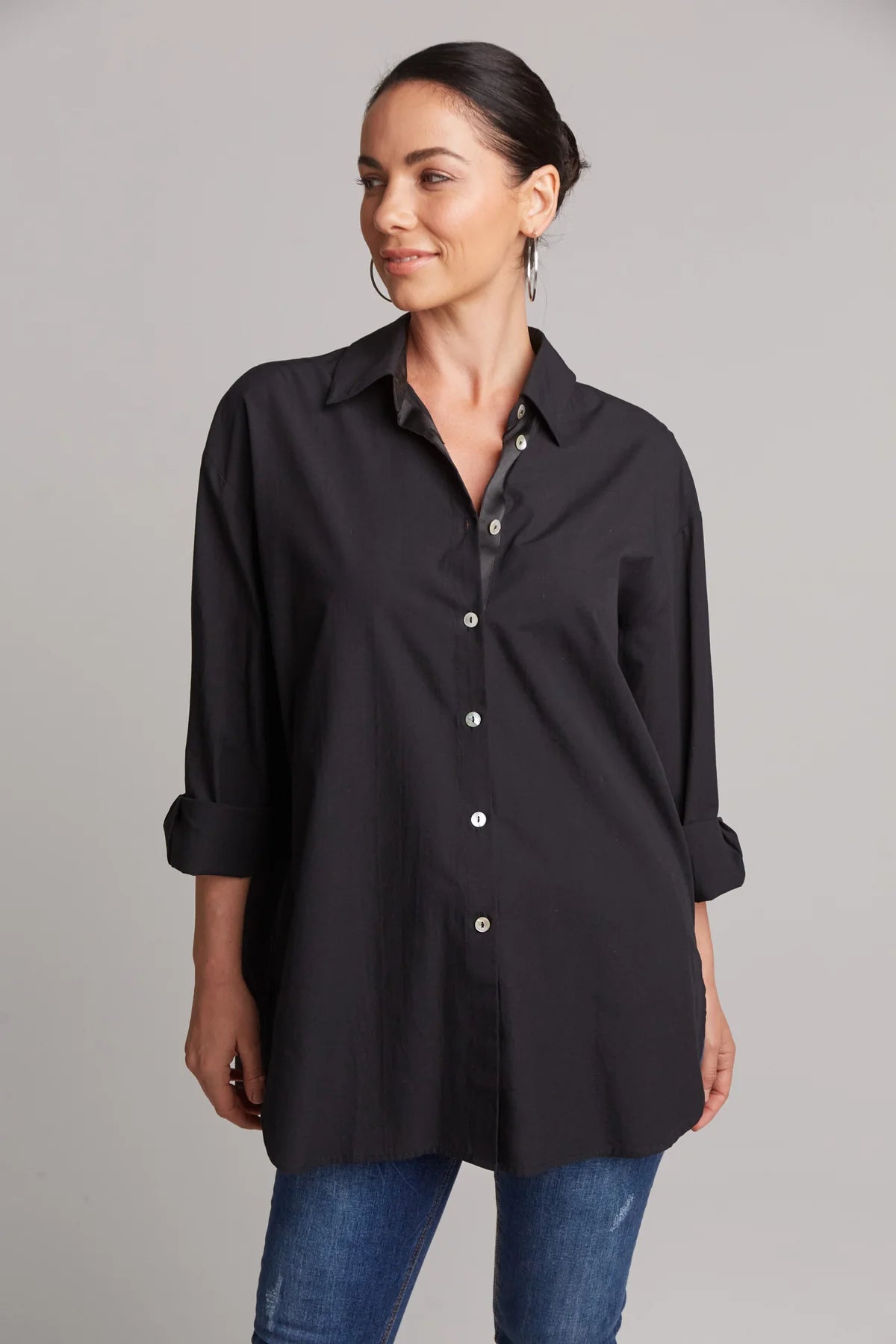 Studio Oversize Shirt - Black