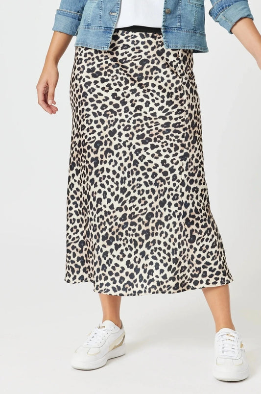 Le Marais Skirt- Animal Print