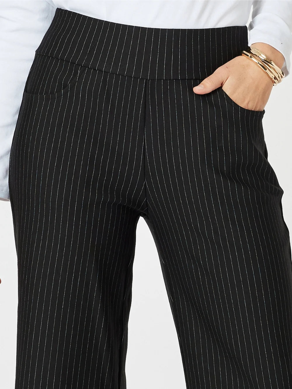 Nicky Pant - Natural/Black