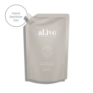 Alive Body Hand Sanitiser Refill - Watermelon/Lime