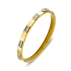 
            
                Load image into Gallery viewer, Allure Bangle - Cubic Ziconia
            
        