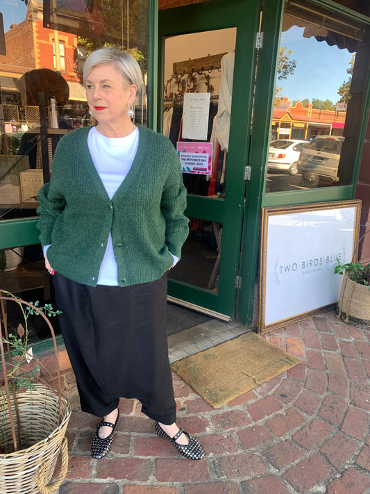Betty Cardigan- Green