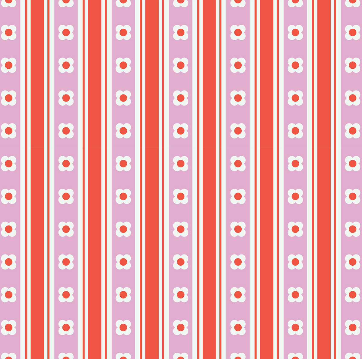 Large Zip Pouch – Wallpaper