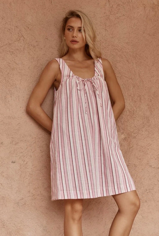 Nikolai Mini Stripe Dress