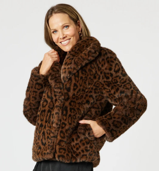 After Dark Faux Fur Jacket
