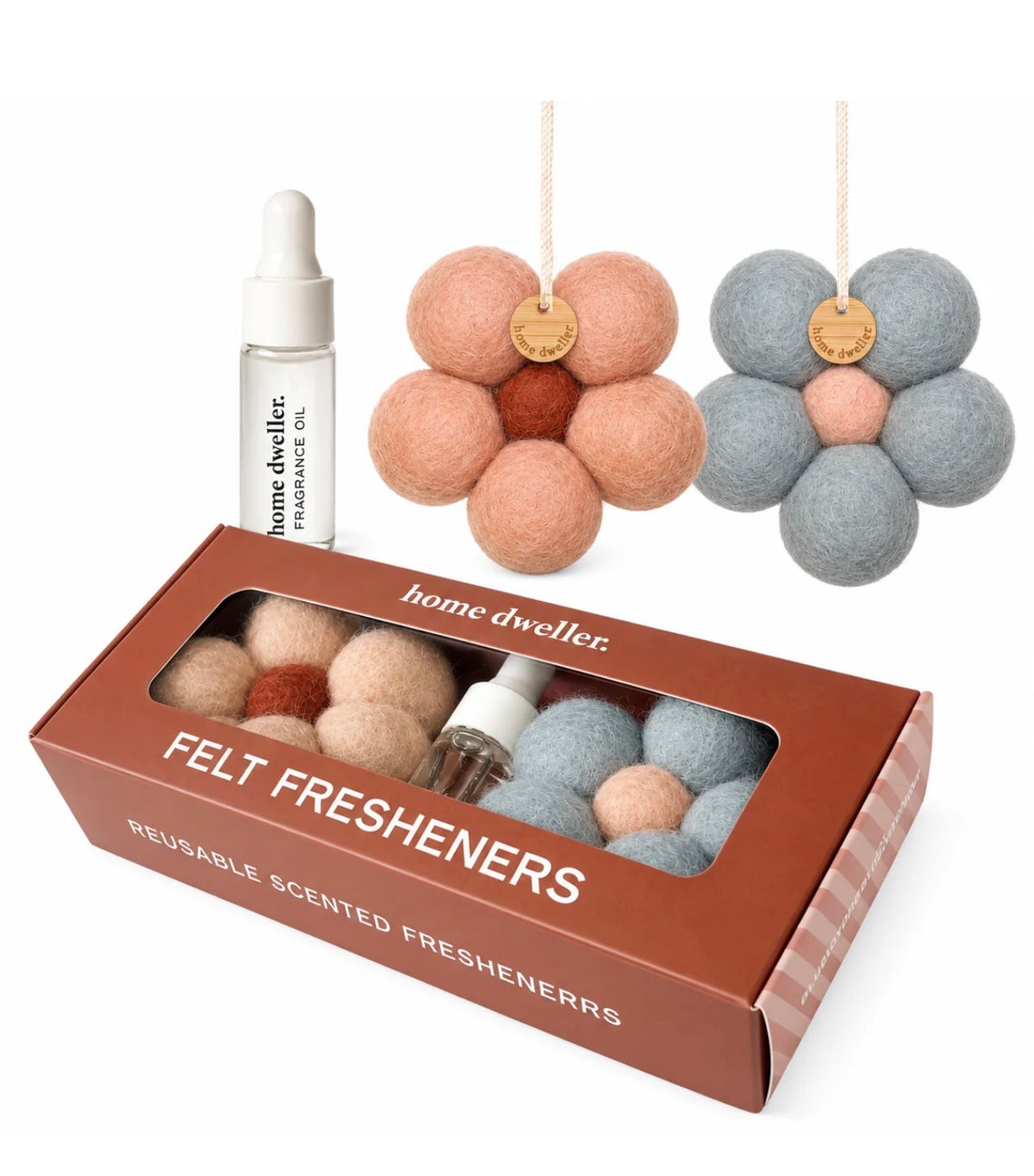 Felt Fresheners - Blue Cypress & Jasmine