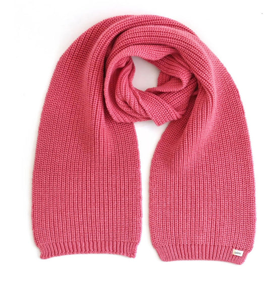 Ernest Merino Wool Scarf - Azalea