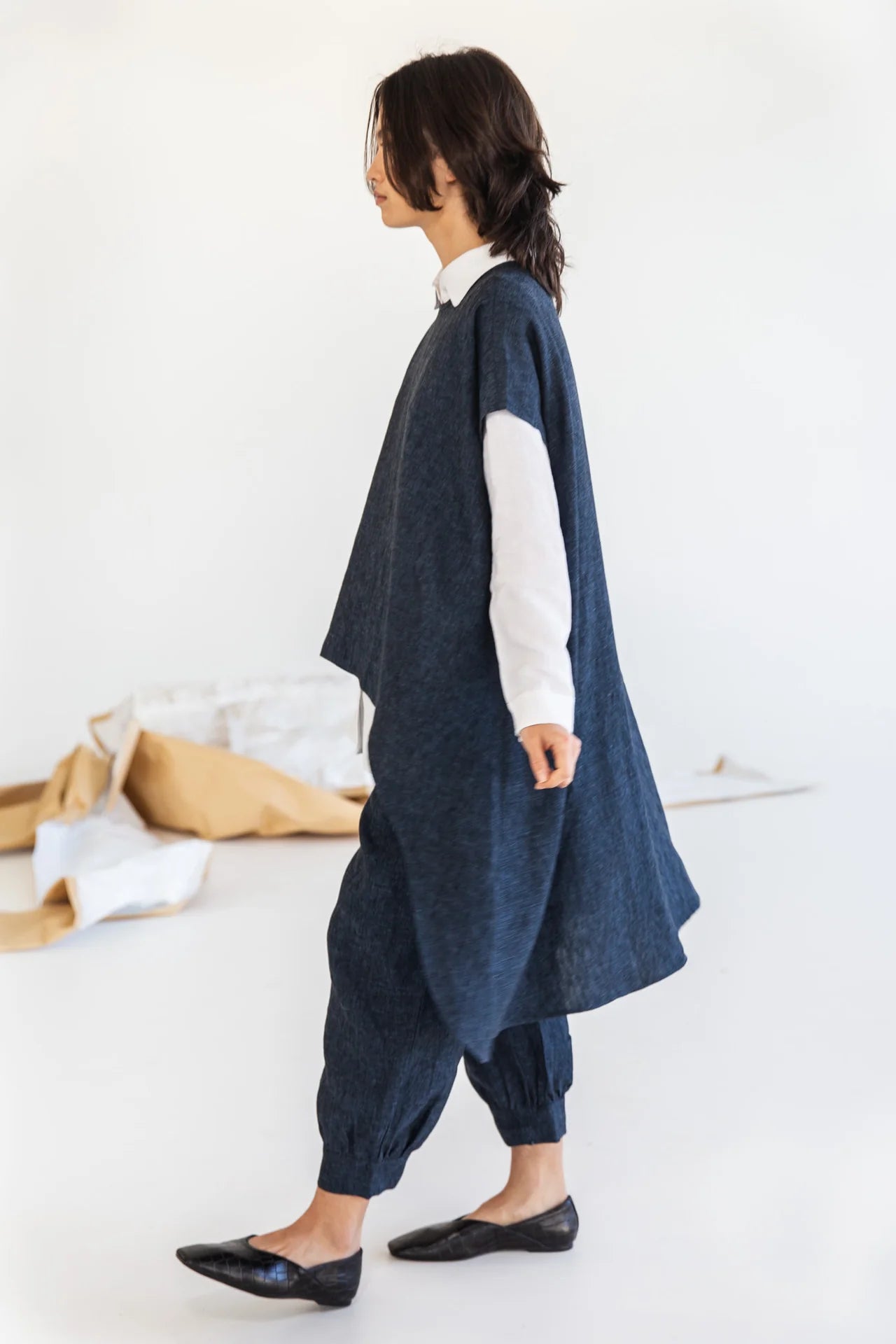 Aurora Top - Navy