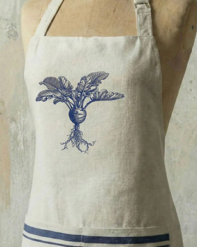 Grainsack Botanic Apron - Raddish