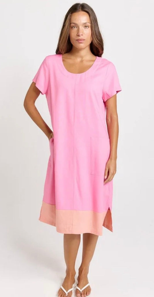 Bonnie Dress Pink/Orange