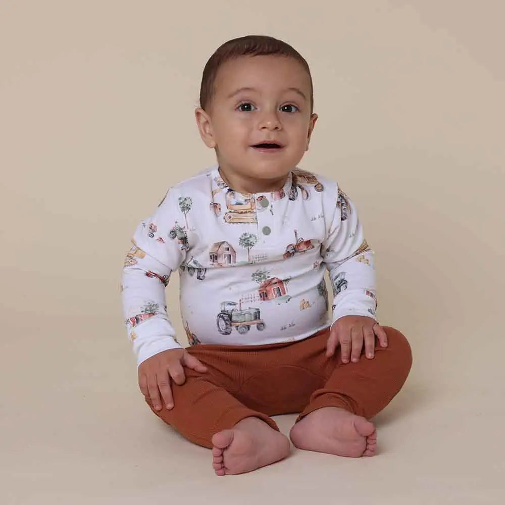 Diggers & Tractors Bodysuit