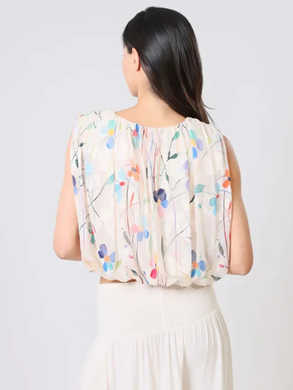 Splendour & Sass Falls Top - Cream