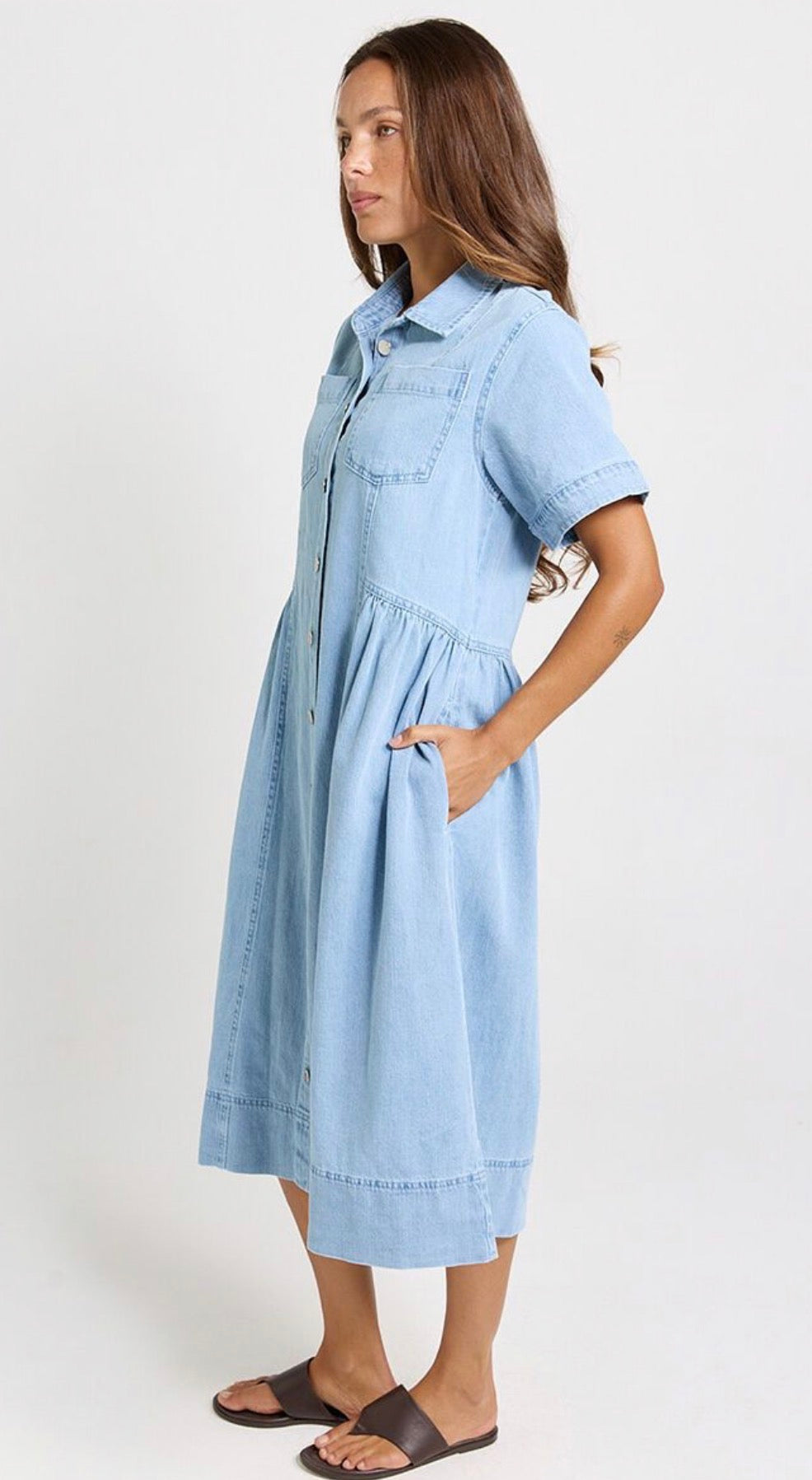 Betty Willow Denim Dress