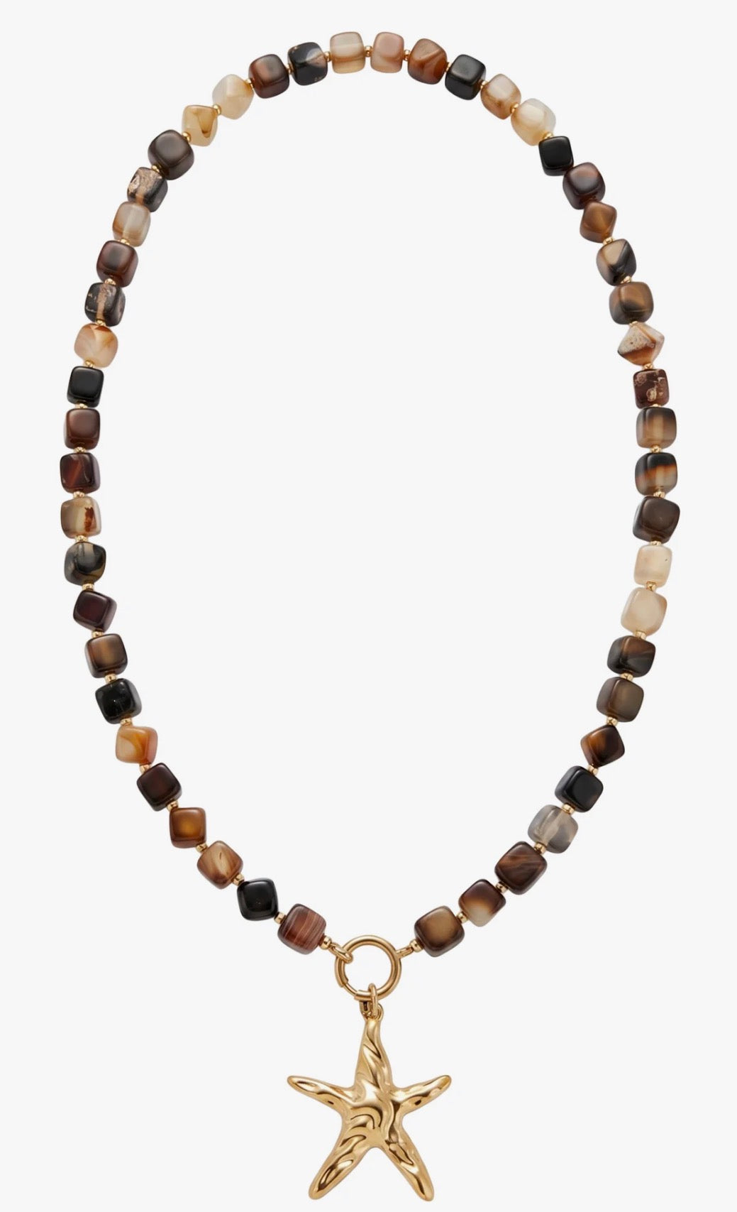 Sicily Necklace - Brown