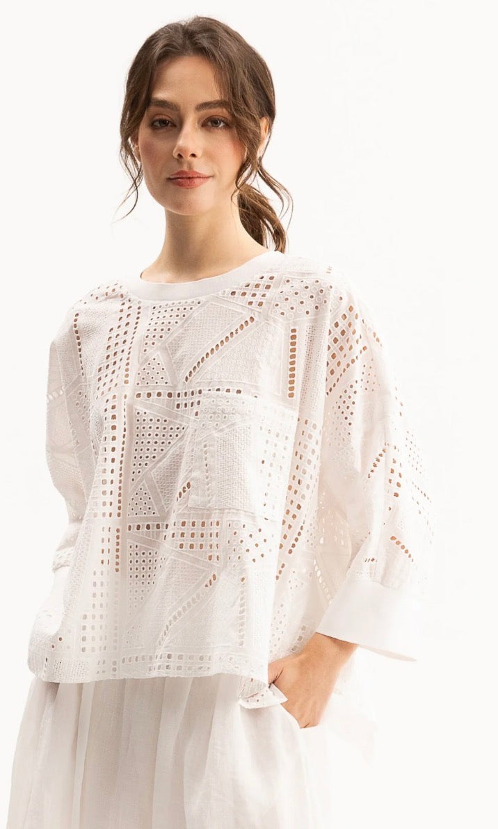 Arden Top - White