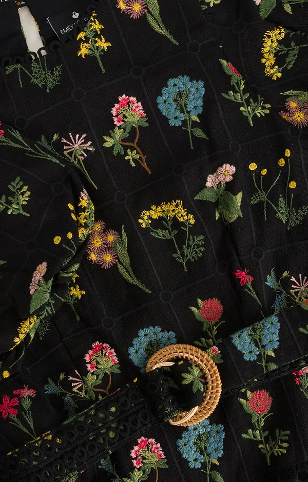 Emily Love Lock - Christina Embroided Dress