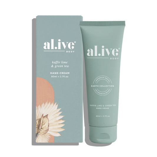 al.ive Body - Kaffir Lime & Green Tea Hand Cream