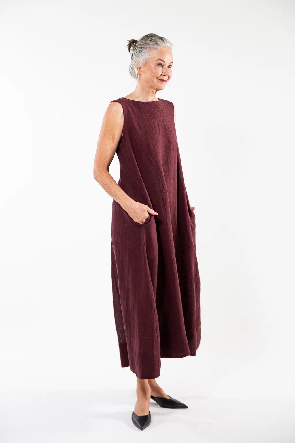 Albert Dress - Merlot