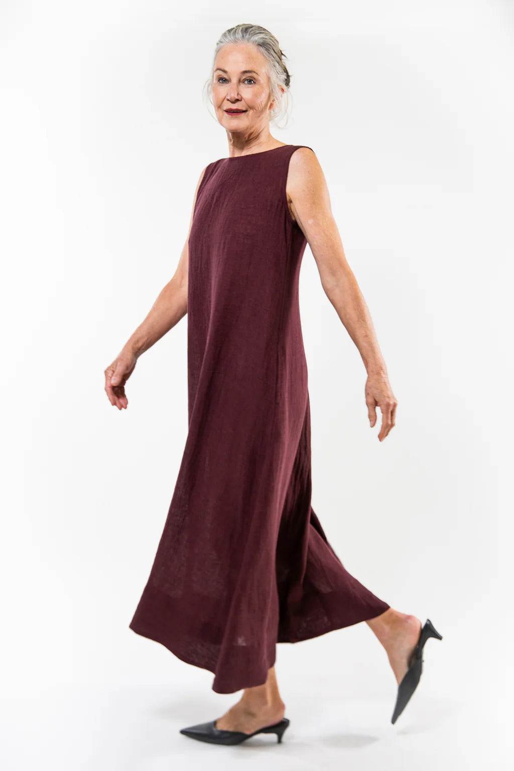 Albert Dress - Merlot