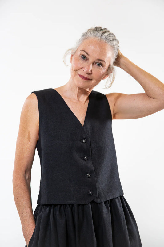 Archie Vest - Black
