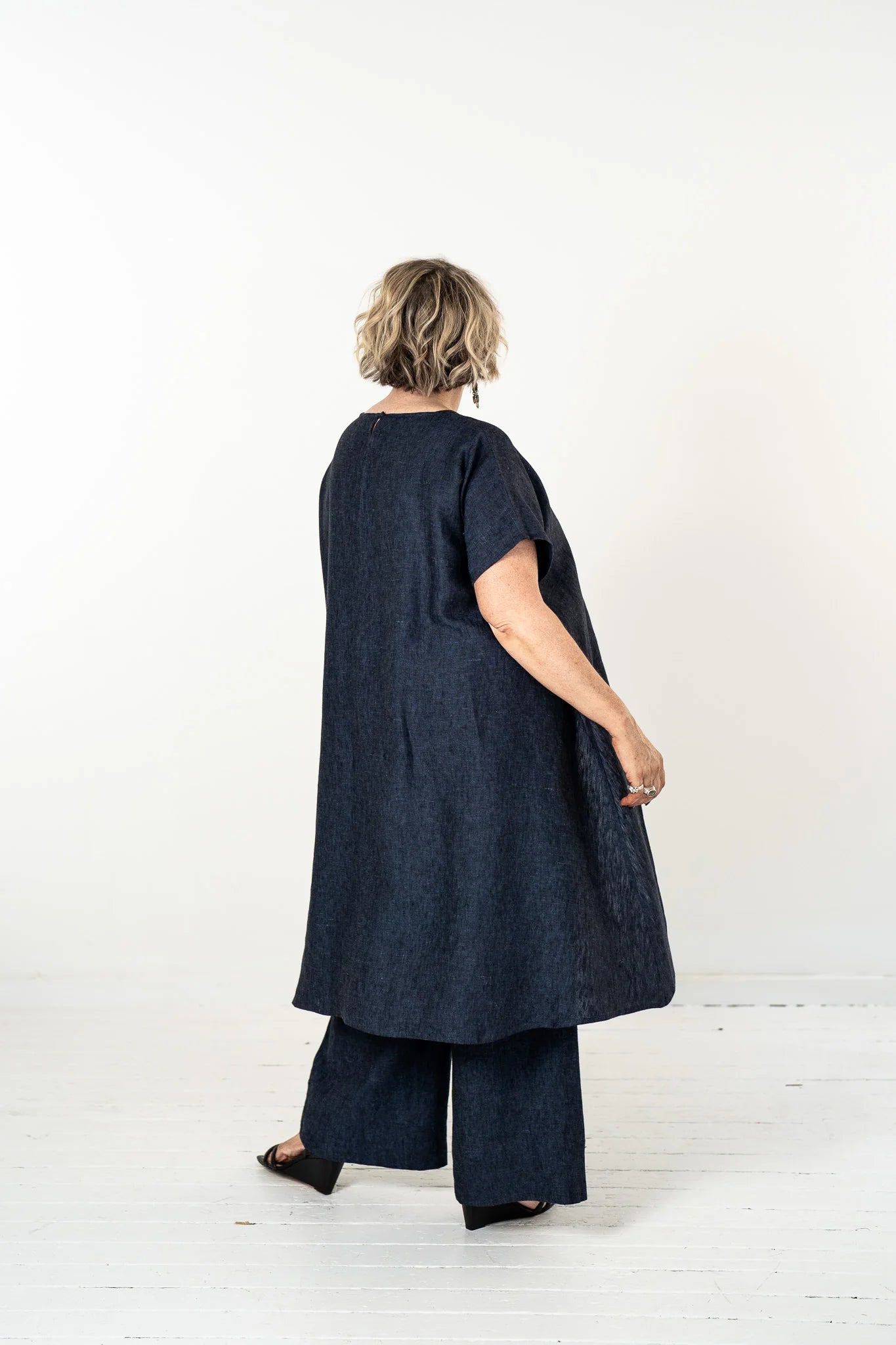 Aurora Top - Navy