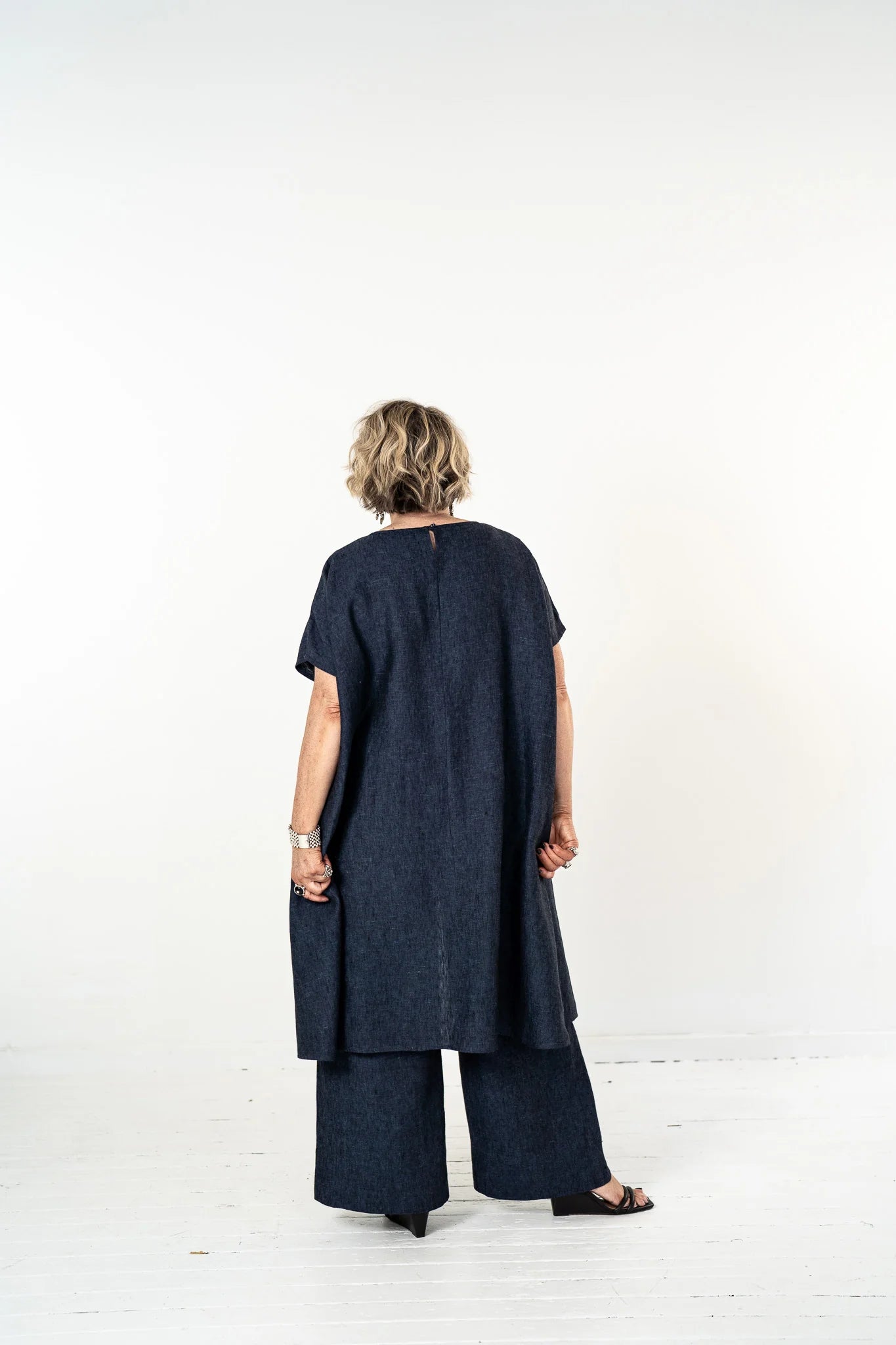 Aurora Top - Navy