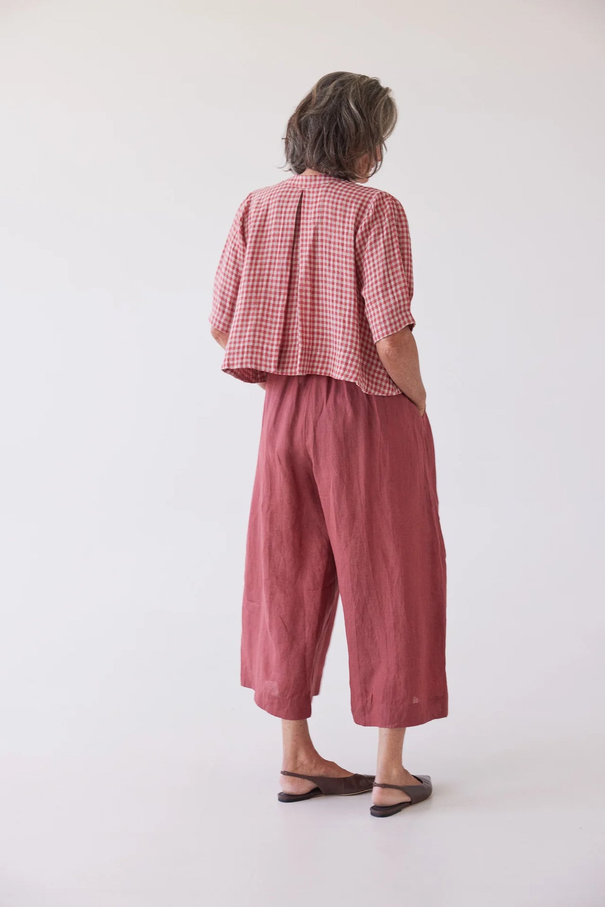 Eva’s Sunday - Loretta Reversible Top / Sienna Gingham