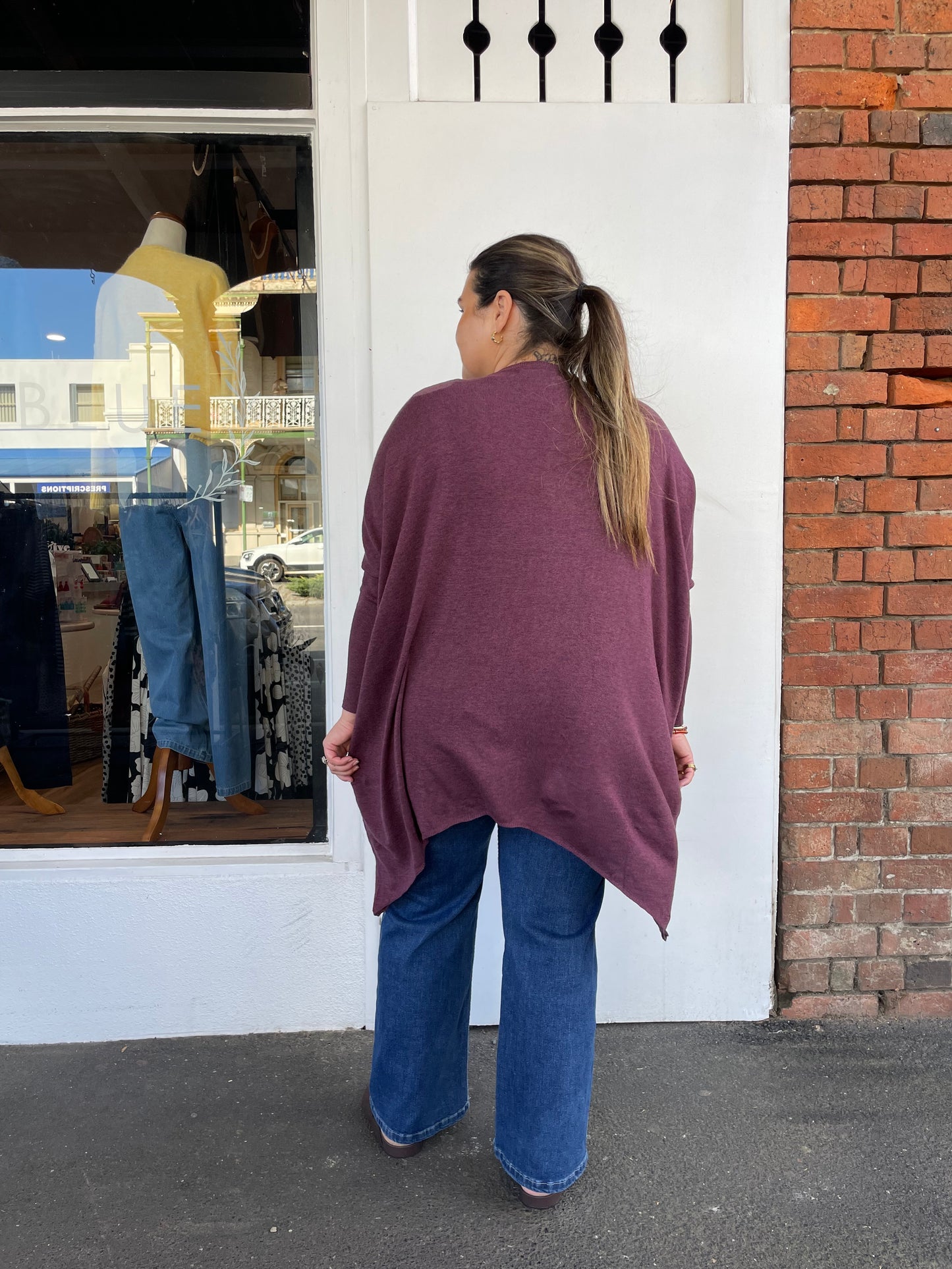 Braxton Sweater - Burgundy