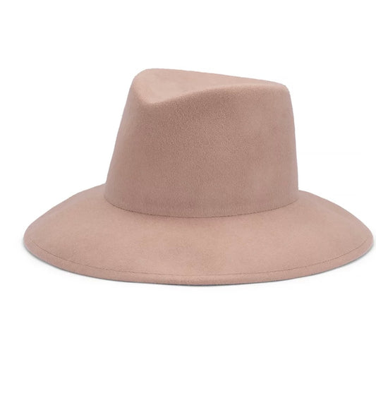 Payton Wool Felt Fedora - Bran