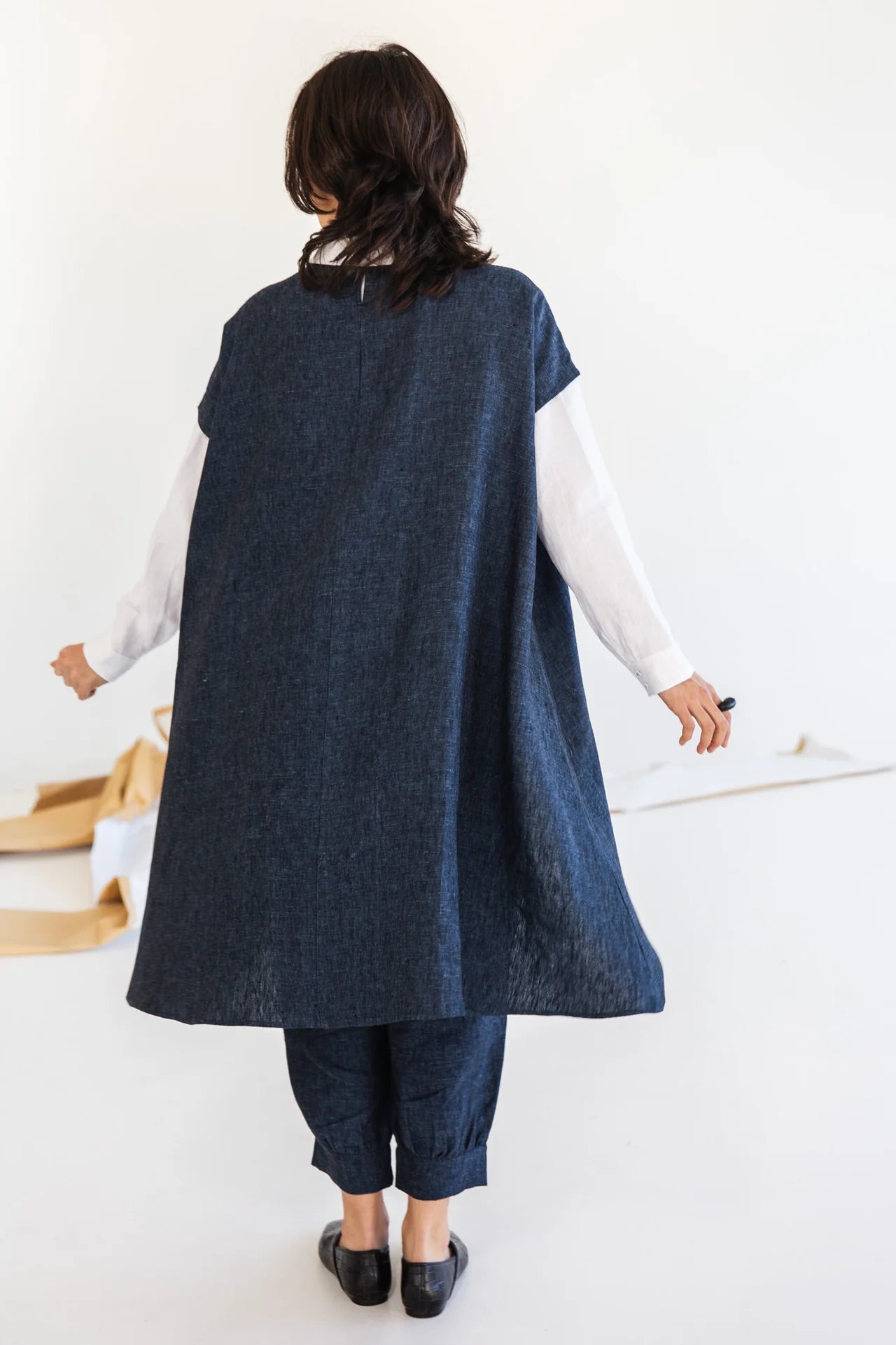 Aurora Top - Navy