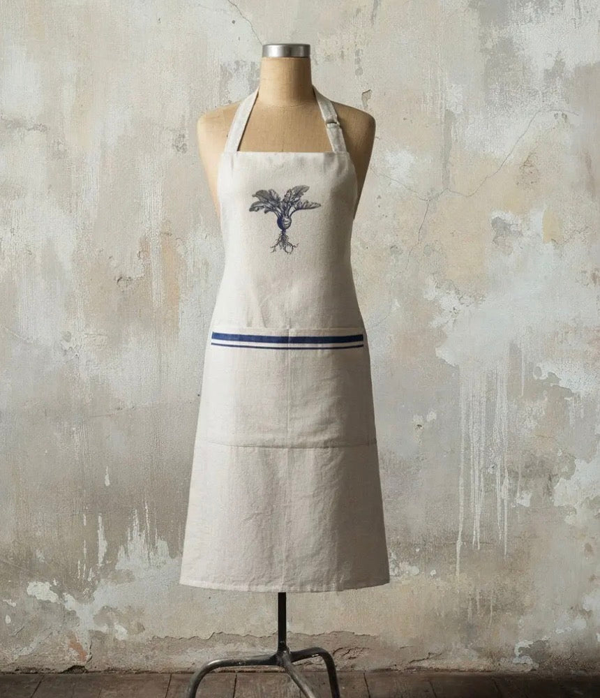 Grainsack Botanic Apron - Raddish
