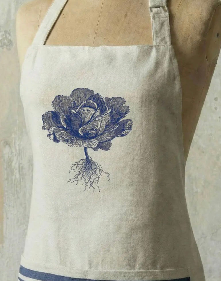 Grainsack Botanic Apron - Cabbage