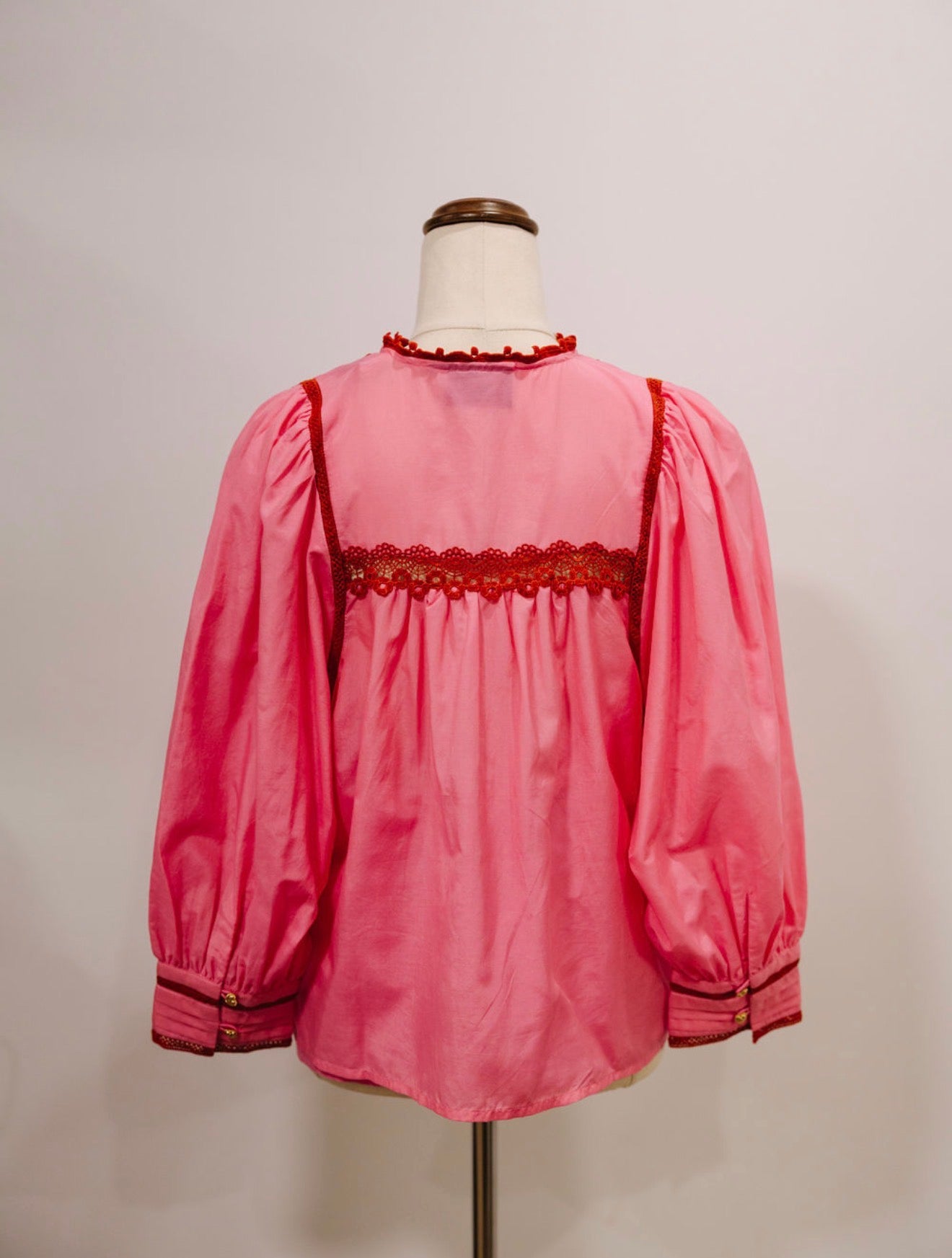 Emily Love Lock Anya Blouse Thrift Pink