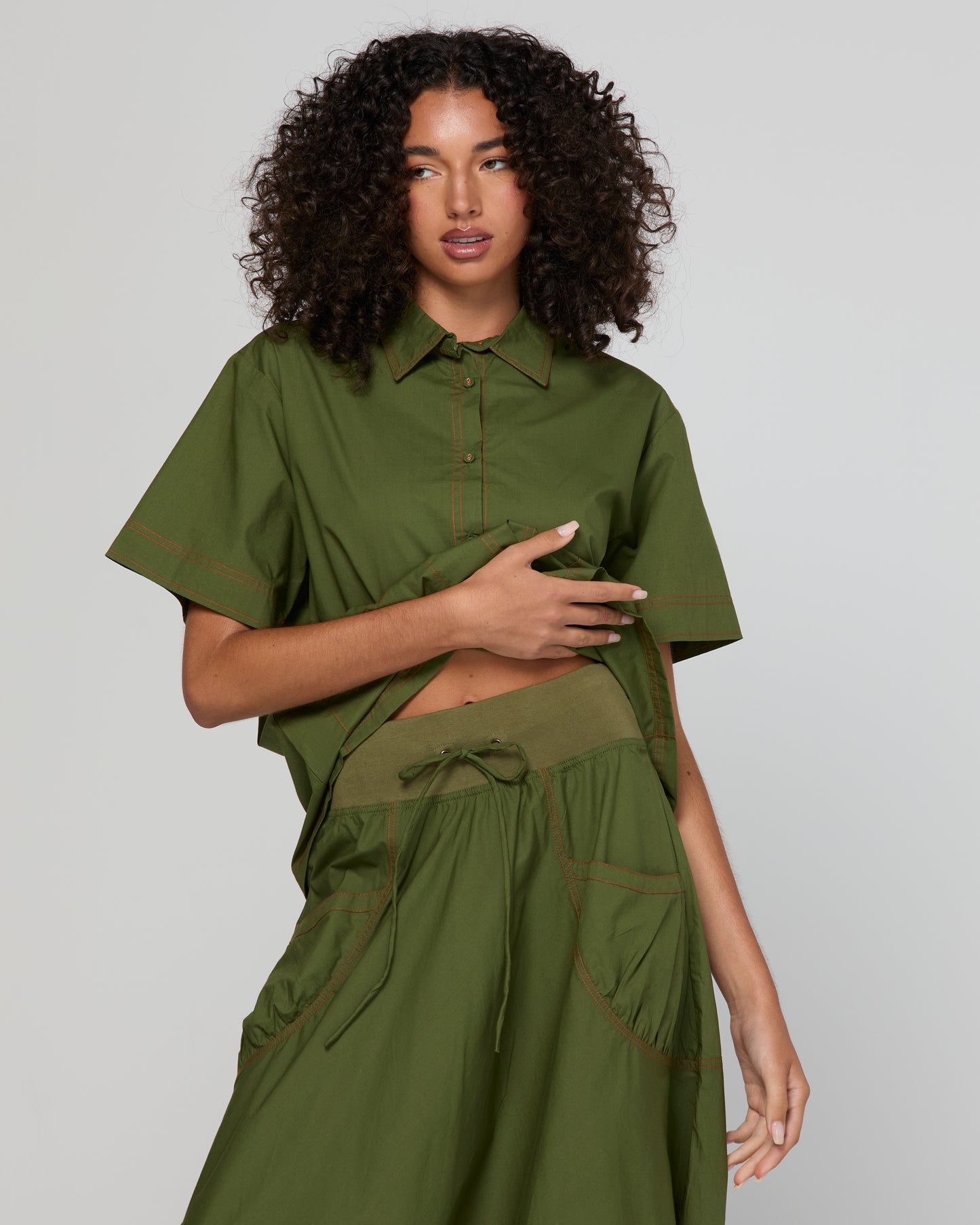 Guru Skirt - Chive