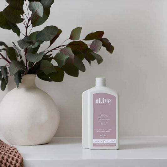 Al.ive Raspberry Blossom & Juniper Hand & Body Wash Refill