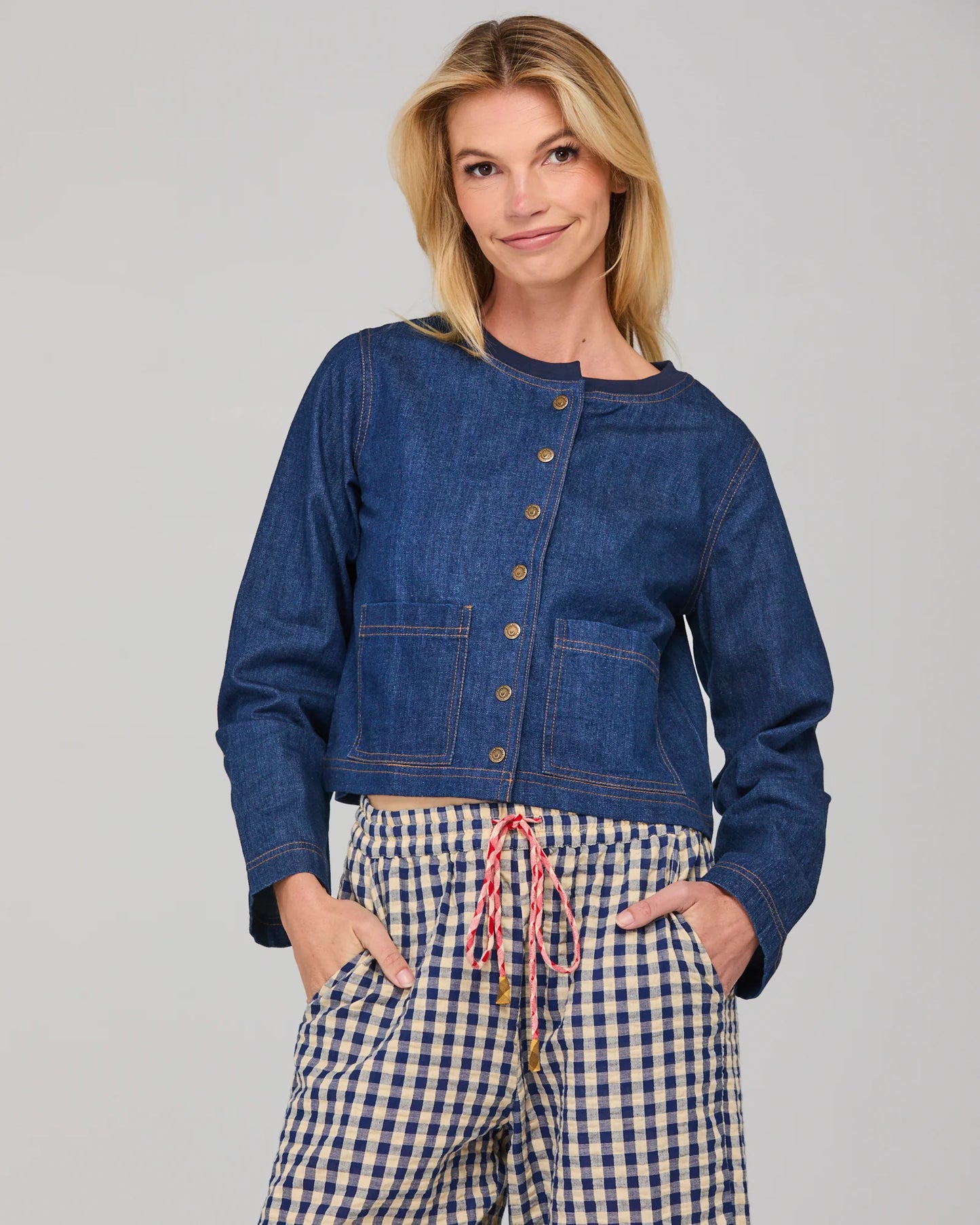 Fumiko Jacket Dark Denim
