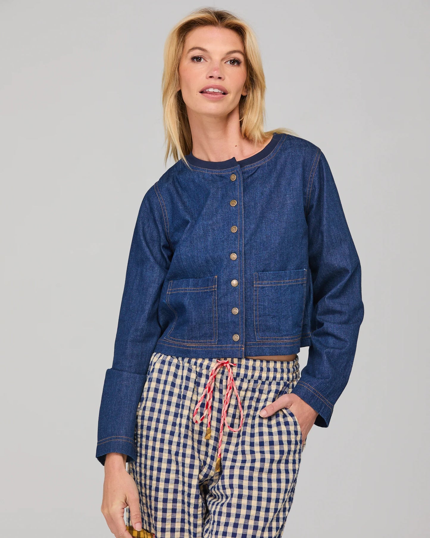 Fumiko Jacket Dark Denim