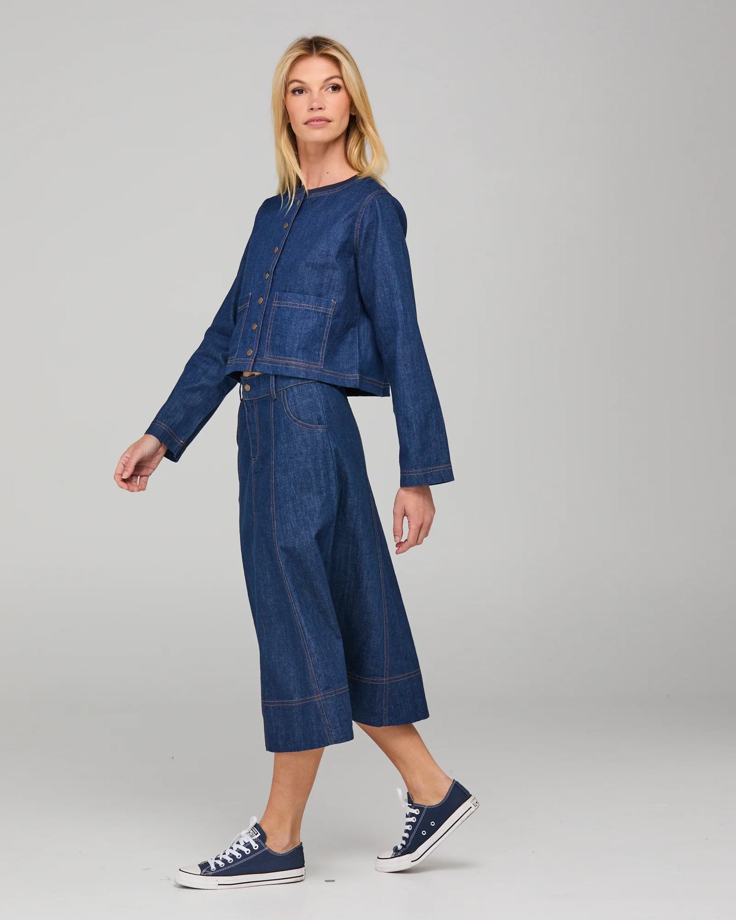 Fumiko Jacket Dark Denim