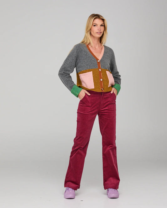 Dharma Pant - Cranberry