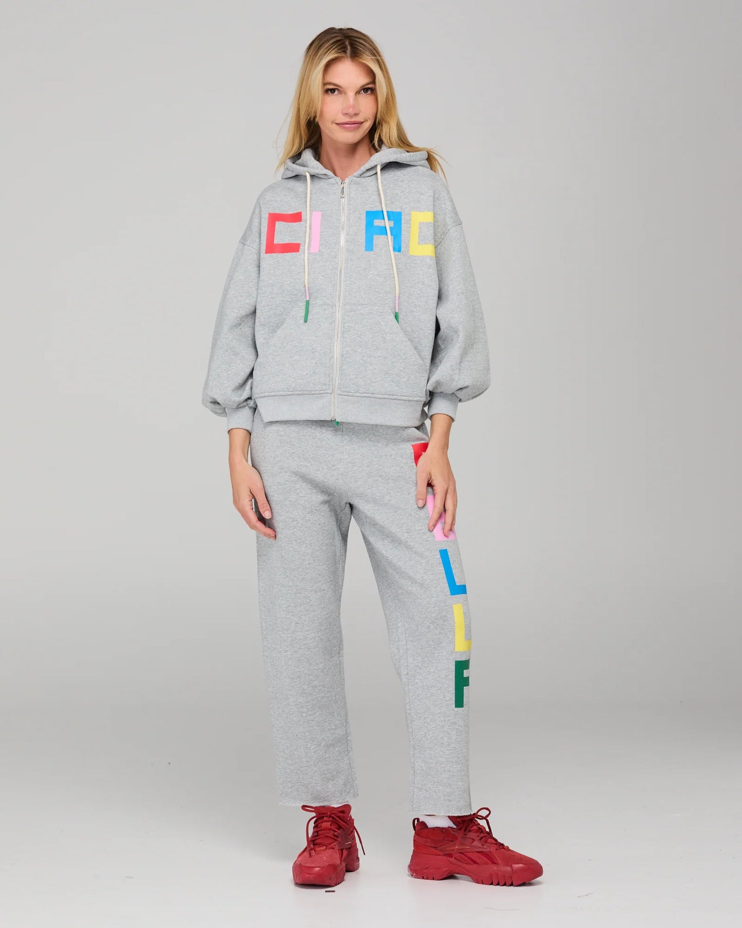 Ciao Hoodie - Grey Marle