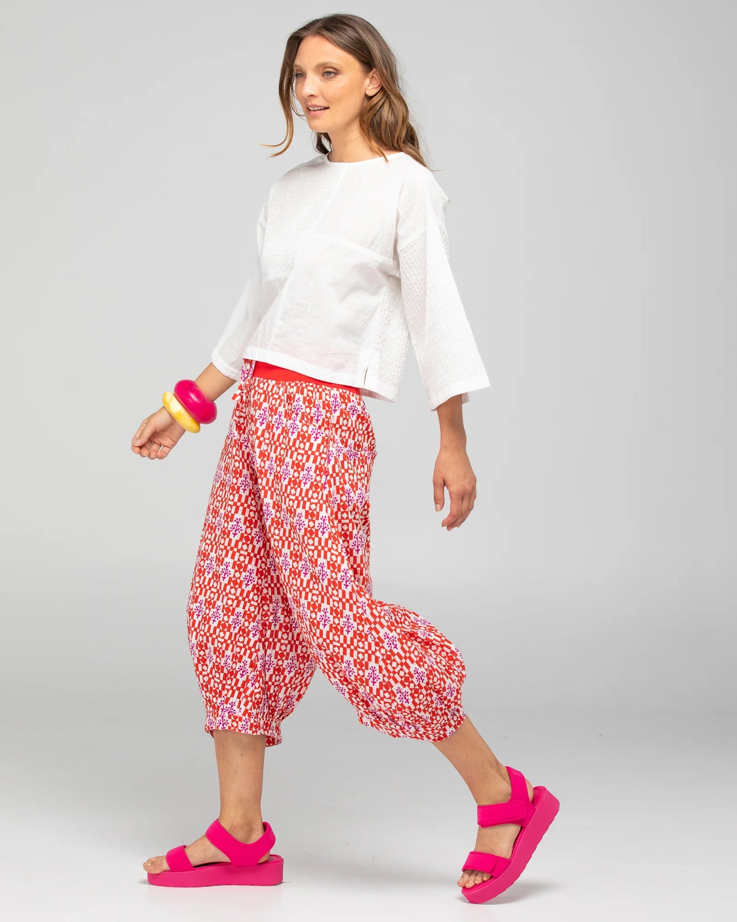 Dimple Top - White