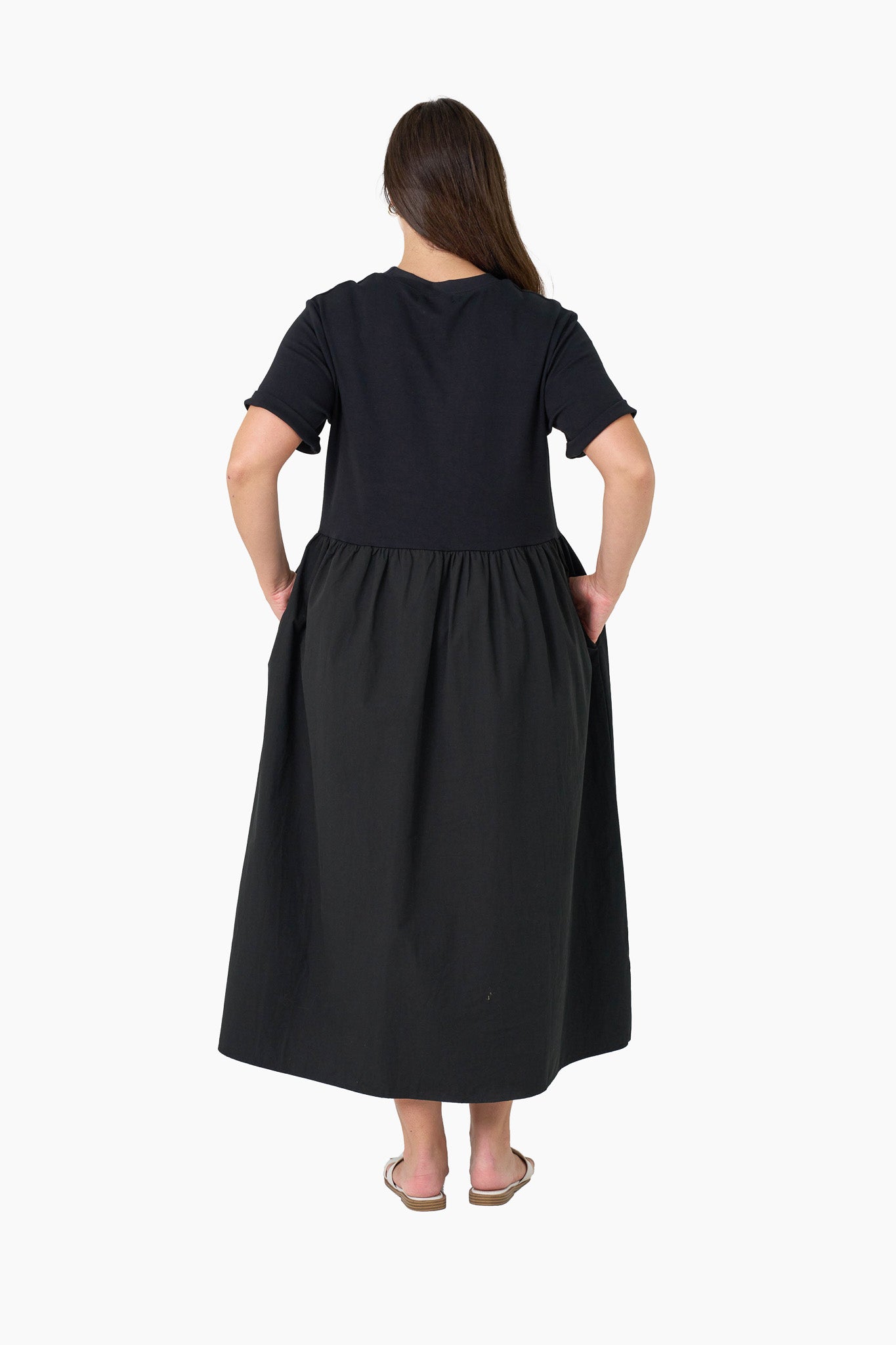 Beltran Short Sleeve Dress - Black