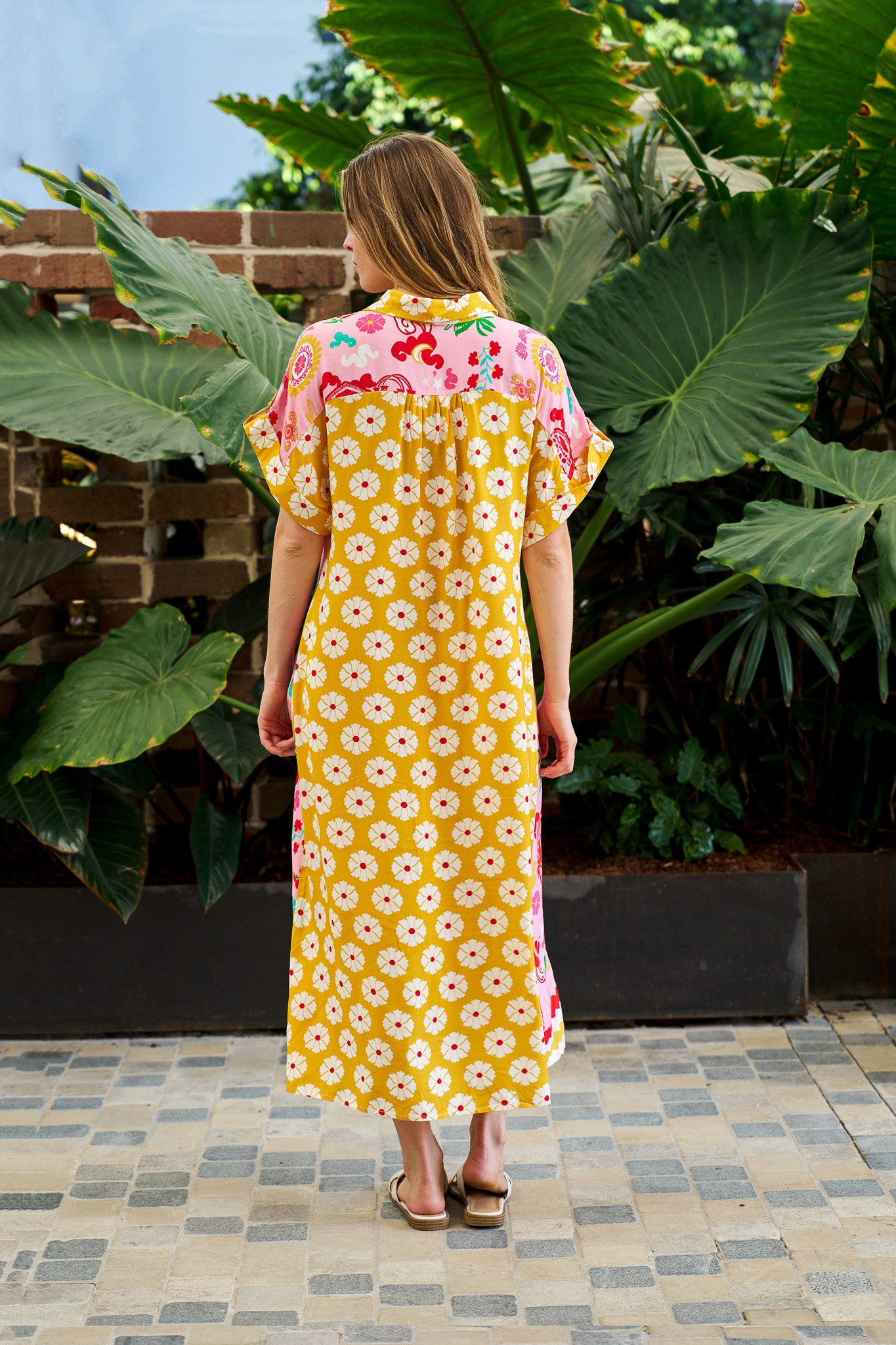Mercedes Tie Dress - Multi