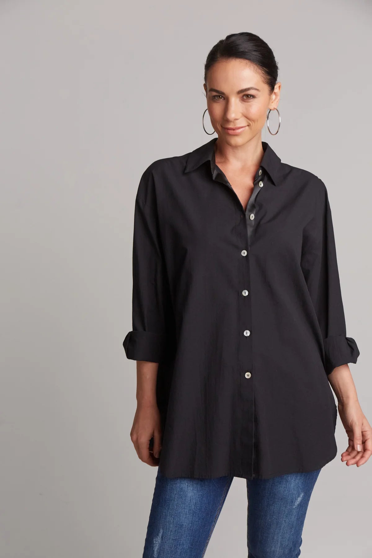 Studio Oversize Shirt - Black