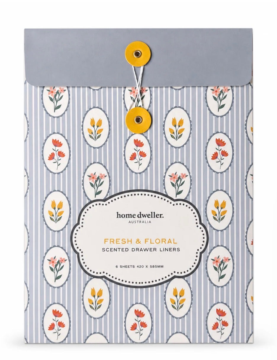 Scented Drawer Liner - Fresh & Floral